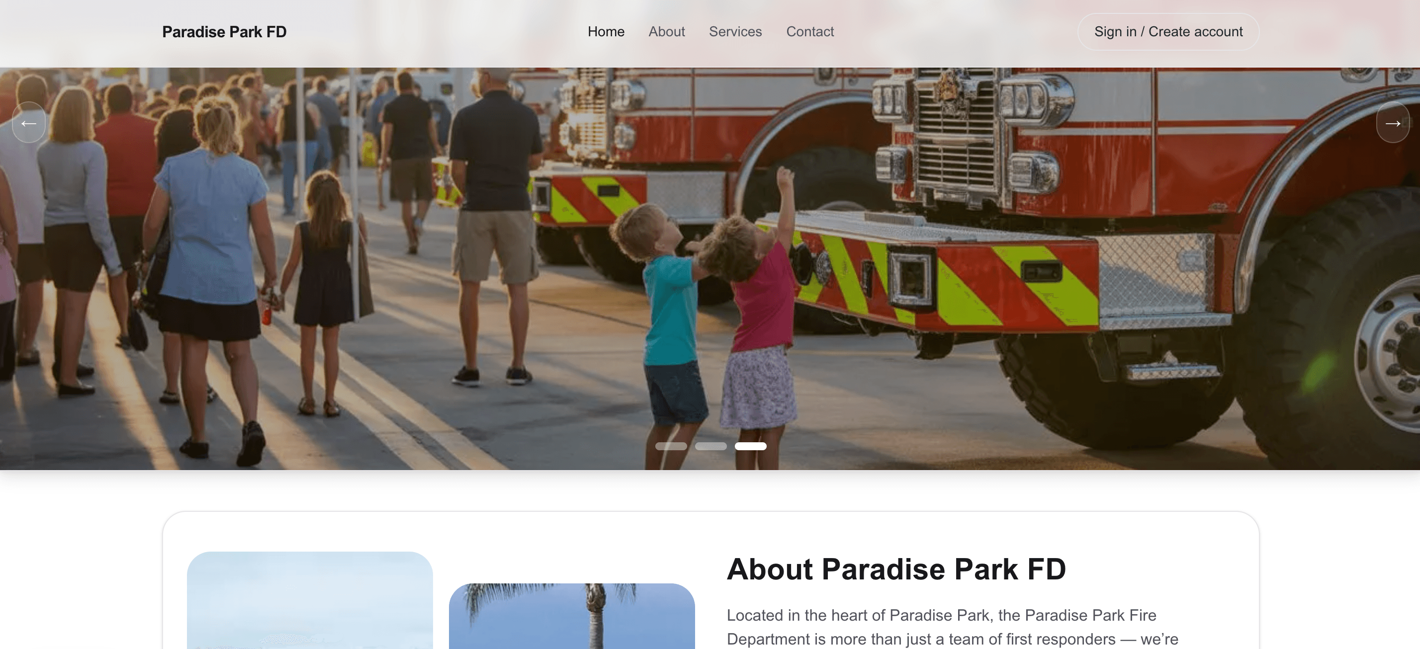 Paradise Park FD